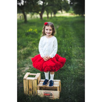 MANUFAKTURA FALBANEK Sukně PettiSkirt Red 0 - 6 měsíců - 26038_002