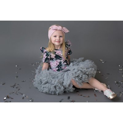 MANUFAKTURA FALBANEK Sukně PettiSkirt Gray 1 - 2 roky - 26054_003