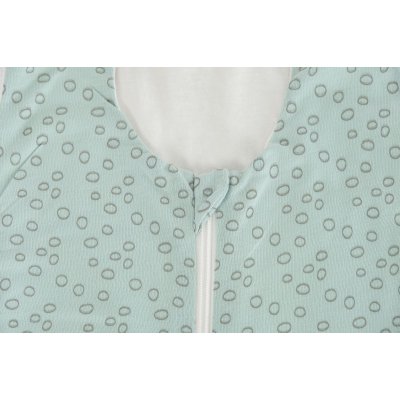 TRÄUMELAND Letní spací pytel Liebmich Tencel Kreise mint 60 cm - s0300402_002