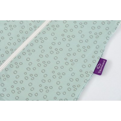 TRÄUMELAND Letní spací pytel Liebmich Tencel Kreise mint 60 cm - s0300402_003