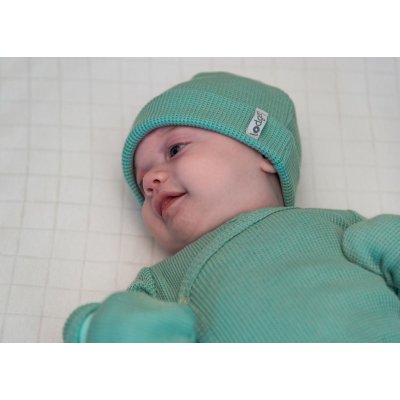 LODGER Beanie Ciumbelle Silt Green 6 - 12 měsíců - 37263_006