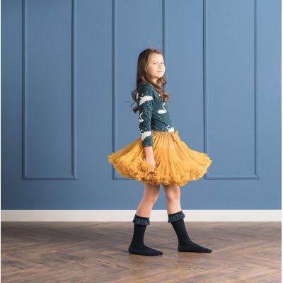 MANUFAKTURA FALBANEK Sukně PettiSkirt Mustard 0 - 6 měsíců - 38383_001