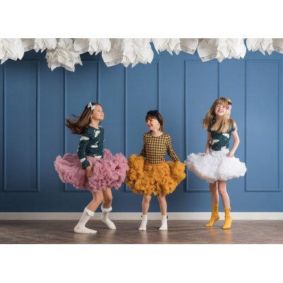 MANUFAKTURA FALBANEK Sukně PettiSkirt Mustard 0 - 6 měsíců - 38383_002