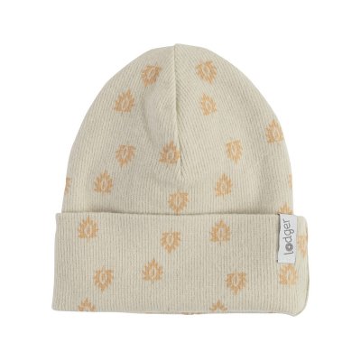 LODGER Beanie Print Rib Birch 6 - 12 měsíců - 38651_001