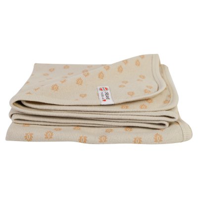 LODGER Dreamer Newborn Rib Birch 100 x 100 cm - 38674_003