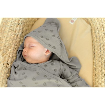 LODGER Dreamer Newborn Rib Sharkskin 100 x 100 cm - 38675_006