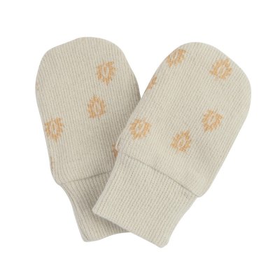 LODGER Mittens Print Rib Birch - 38869_001