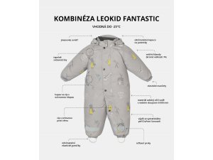 LEOKID Zimní kombinéza Fantastic vel. 4 - 5 let (vel. 104) - 43884_005