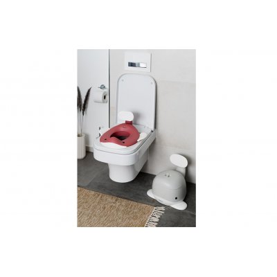 KINDSGUT Sedátko na WC Velryba Starorůžová - 44091sr_006