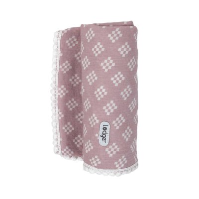 LODGER Swaddler Tribe Muslin Rose - 45749ro_001