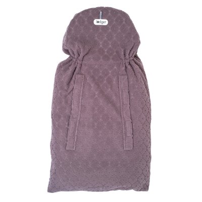 LODGER Wrapper Folklore Fleece Mauve - 47802_001