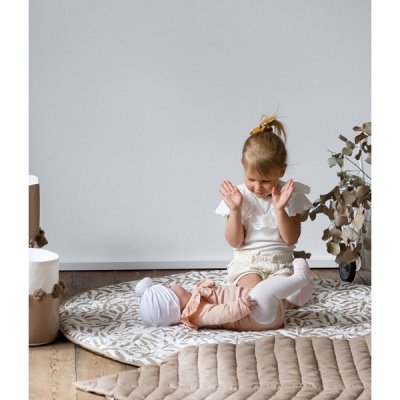 TODDLEKIND Organic Luxe Mat Hrací deka Tan - 44488ta_004