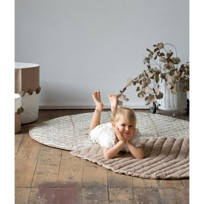 TODDLEKIND Organic Luxe Mat Hrací deka Tan - 44488ta_003