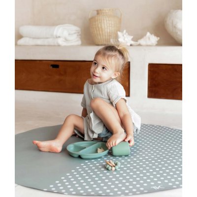 TODDLEKIND Splat Mat Podložka Spotted Moss 105 cm - 44484mo_004