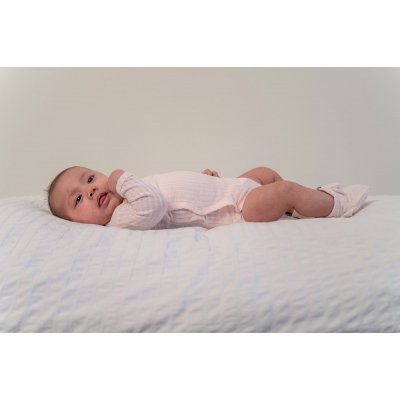 LODGER Romper LS Seersucker Tan 80 - 49976_007