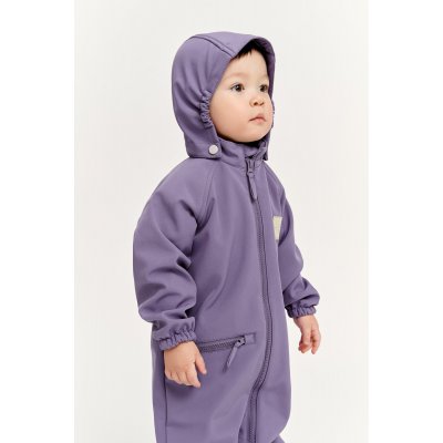 LEOKID Softshellový overal Lilac Echo vel. 9 - 12 měsíců (vel. 74) - 50137_005