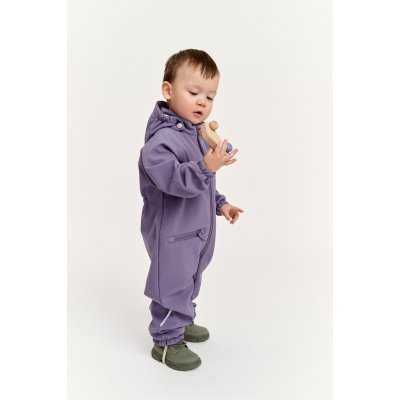 LEOKID Softshellový overal Lilac Echo vel. 9 - 12 měsíců (vel. 74) - 50137_007