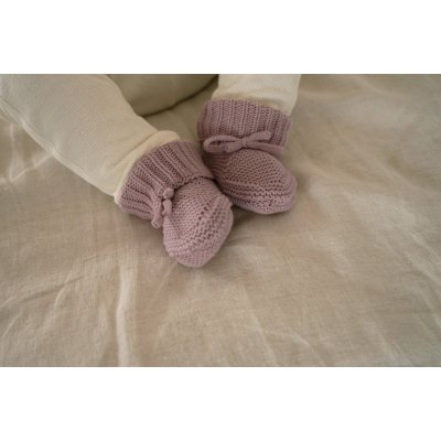 LODGER Slipper Knit Rose 0 - 6 měsíců - 65300_006