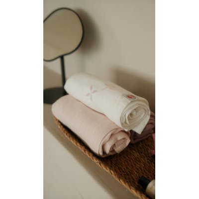 LODGER Swaddler Solid Matcha 3balení 70 x 70 cm Rose - 65310_003