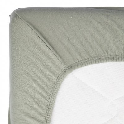 TIMBOO Prostěradlo Soft 60 x 120 cm Whisper Green - 65331wg_001