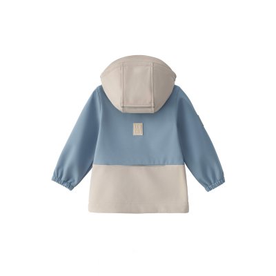 LEOKID Softshellová bunda Color Block Blue Cape vel. 18 - 24 měsíců (vel. 86) - 65401_002