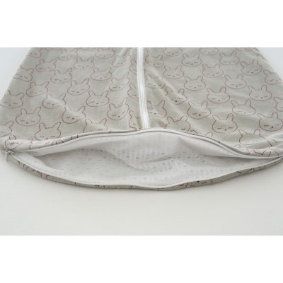 TRÄUMELAND Letní spací pytel Liebmich Kuschelhase Grün 60 cm - s0202402_001