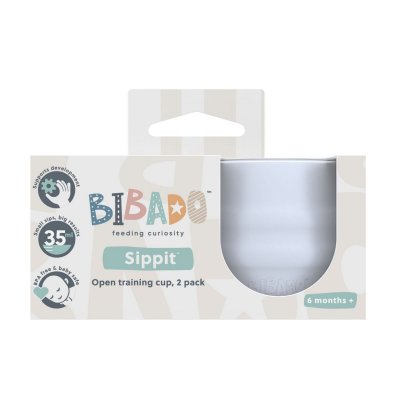 BIBADO Sippit Tréninkový hrneček 2 ks Mist - 66776_002