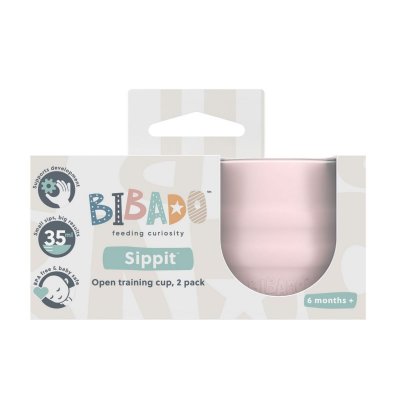 BIBADO Sippit Tréninkový hrneček 2 ks Blush - 66777_002